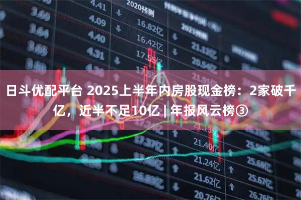 日斗优配平台 2025上半年内房股现金榜:2家破千亿,近半不足10亿 | 年报风云榜③